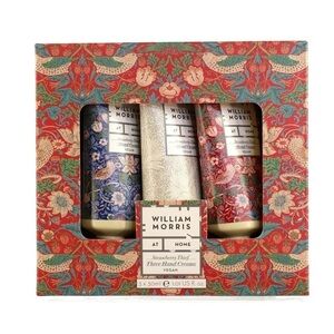William Morris Anthopologie Strawberry Thief Hand Cream Lotion Vegan 3pk 1oz ea.